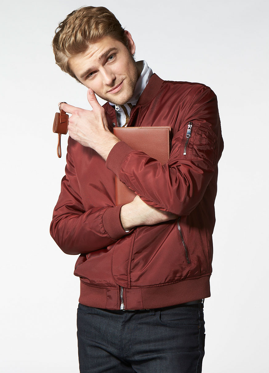 T997 NATHAN GENUINE LEATHER KEY RING/CHARGING KIT and ST4680 NATHAN GENUINE LEATHER REFILLABLE JOURNAL